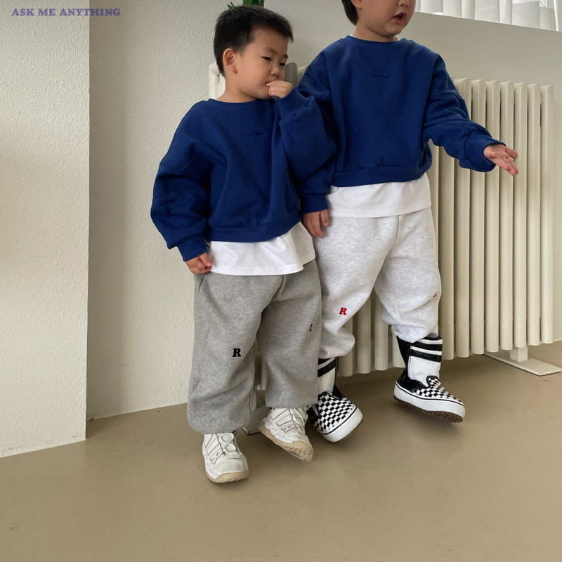 Ask Me Anything - Korean Children Fashion - #kidsshorts - Anything Sweatshirt - 10