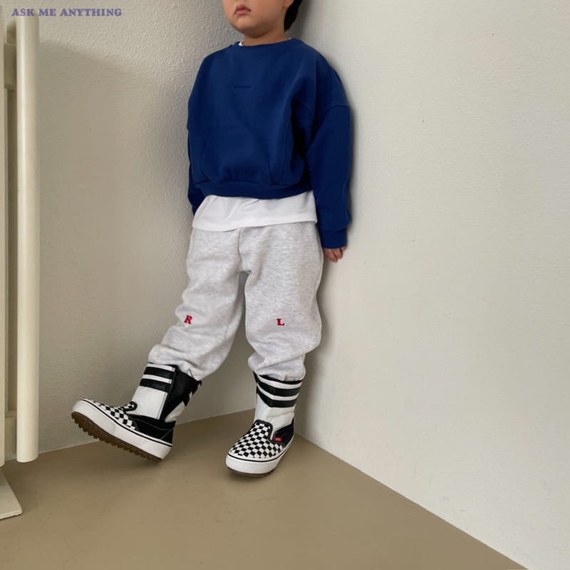 Ask Me Anything - Korean Children Fashion - #kidsshorts - RL Fleece Terry Pants - 3