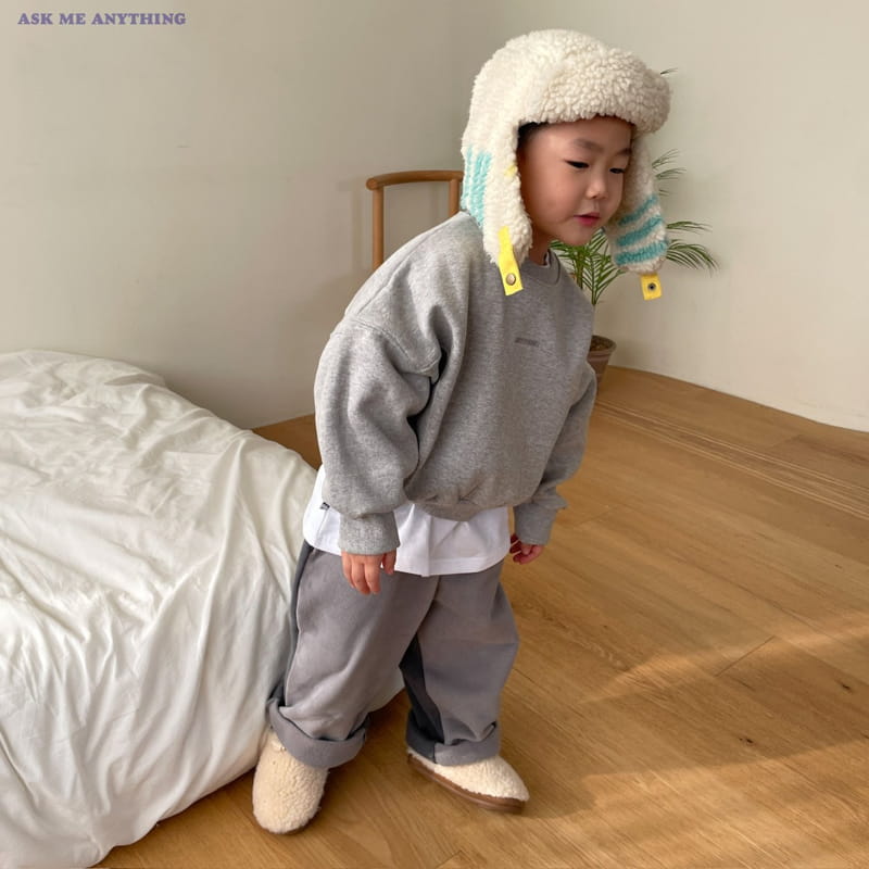 Ask Me Anything - Korean Children Fashion - #kidzfashiontrend - Morning Fleece Pants - 3