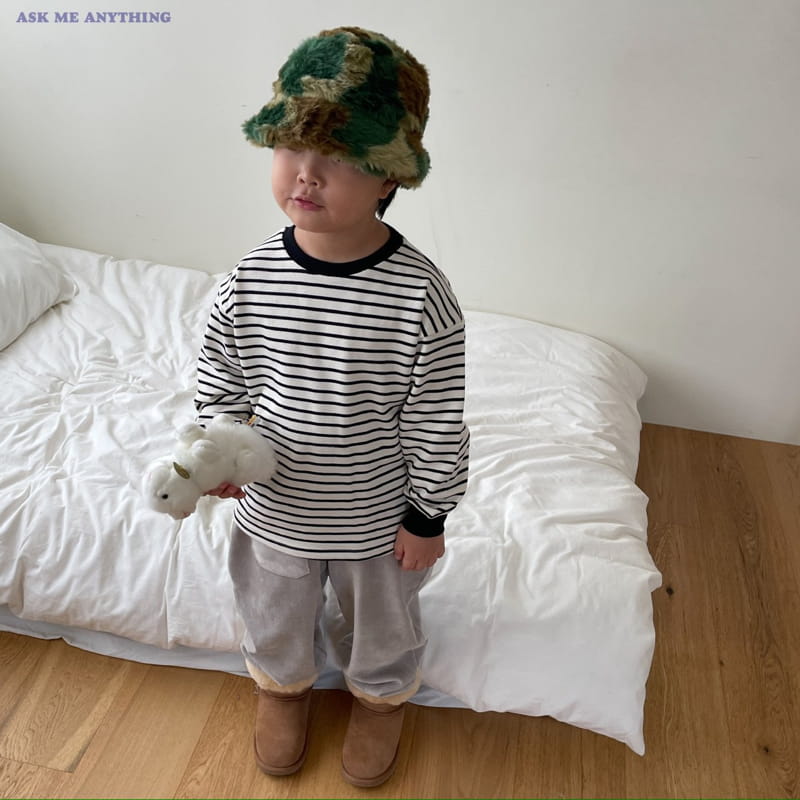 Ask Me Anything - Korean Children Fashion - #magicofchildhood - ST Terry  Tee - 3