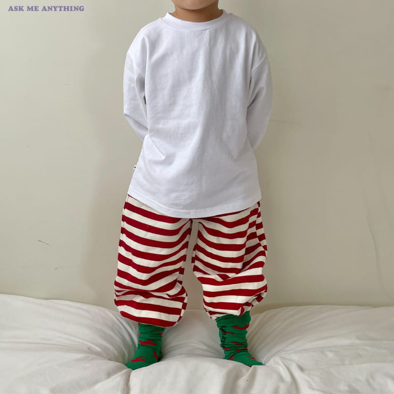 Ask Me Anything - Korean Children Fashion - #magicofchildhood -  ST Berry Fleece Pants - 9