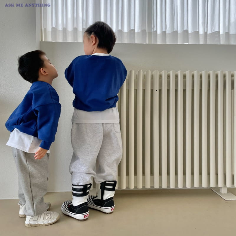 Ask Me Anything - Korean Children Fashion - #magicofchildhood - RL Fleece Terry Pants - 8