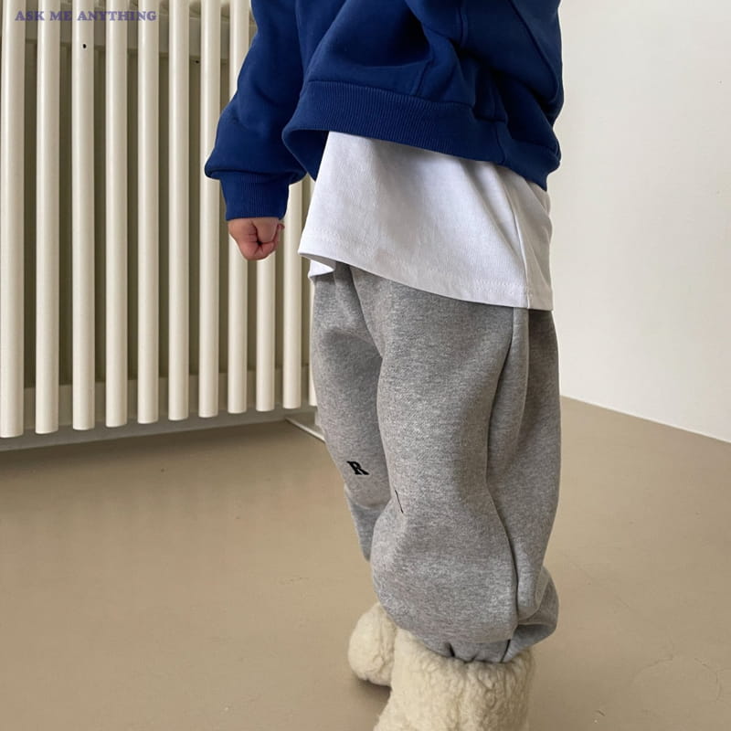 Ask Me Anything - Korean Children Fashion - #toddlerclothing - RL Fleece Terry Pants - 12