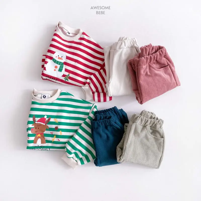 Awesome Bebe - Korean Children Fashion - #Kfashion4kids - ST Christmas Sweatshirt - 2