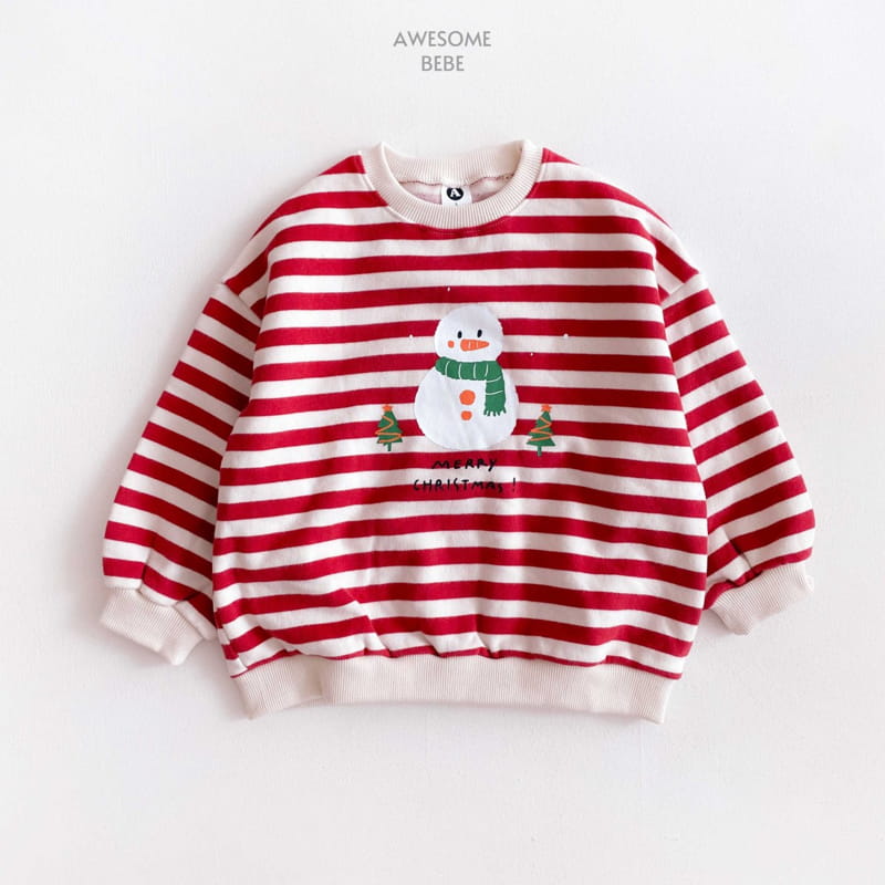 Awesome Bebe - Korean Children Fashion - #designkidswear - ST Christmas Sweatshirt - 12