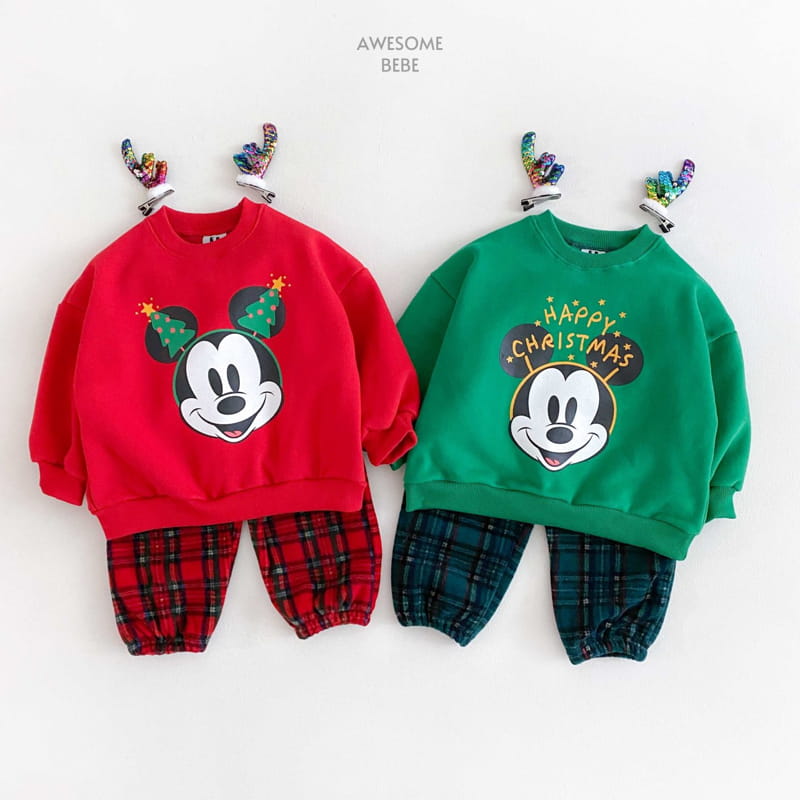 Awesome Bebe - Korean Children Fashion - #kidsstore - M Christmas Sweatshirt