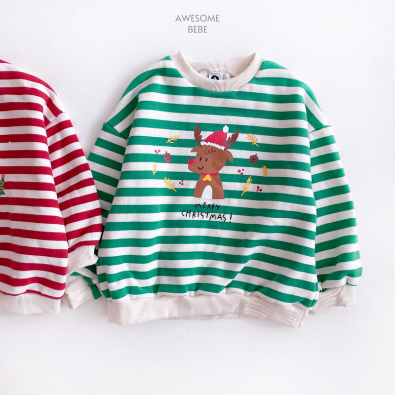 Awesome Bebe - Korean Children Fashion - #littlefashionista - ST Christmas Sweatshirt - 4