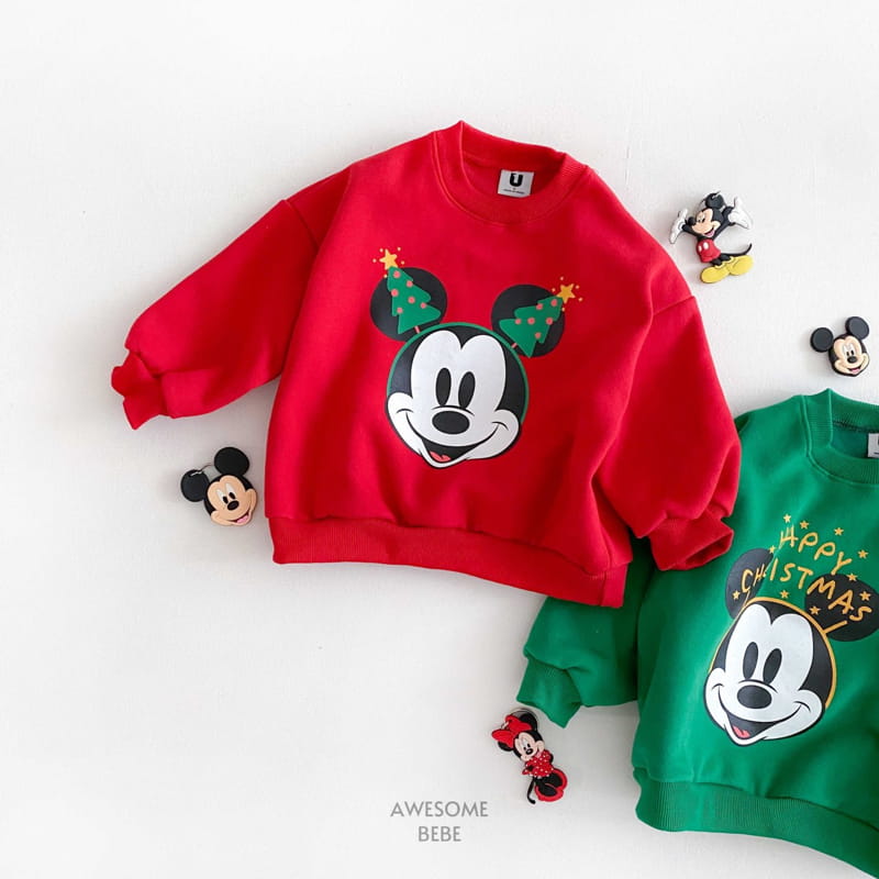 Awesome Bebe - Korean Children Fashion - #minifashionista - M Christmas Sweatshirt - 6