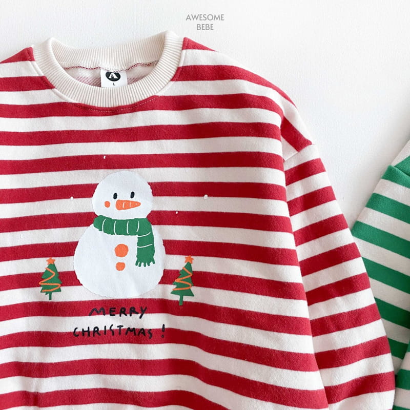 Awesome Bebe - Korean Children Fashion - #minifashionista - ST Christmas Sweatshirt - 5