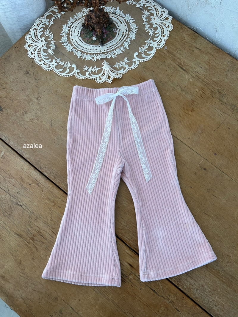 Azalea - Korean Children Fashion - #prettylittlegirls - Velvet Pants - 4