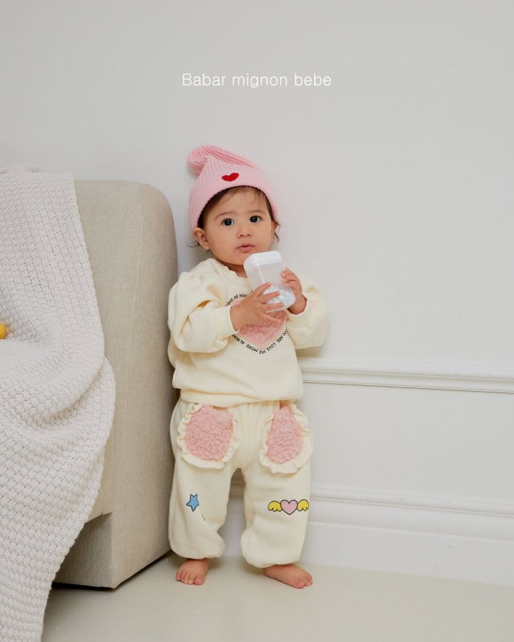 Babar Mignon - Korean Baby Fashion - #babyootd - Bebe Bbosong Pocket Pants - 7