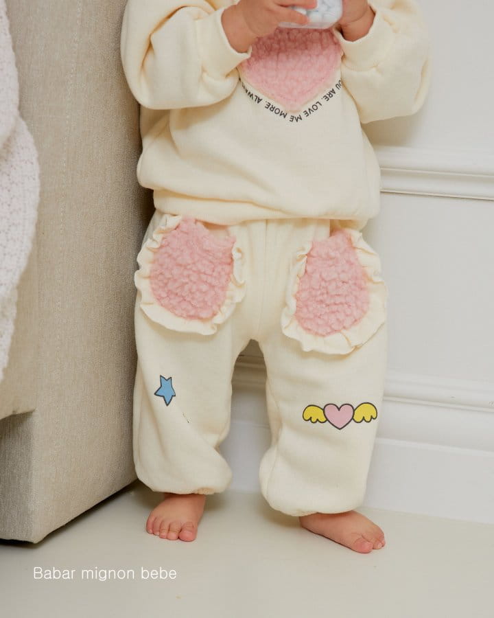 Babar Mignon - Korean Baby Fashion - #babyoutfit - Bebe Bbosong Pocket Pants - 8