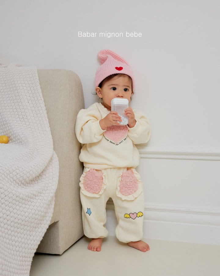 Babar Mignon - Korean Baby Fashion - #babyoutfit - Bebe Bbosong Pocket Pants - 9