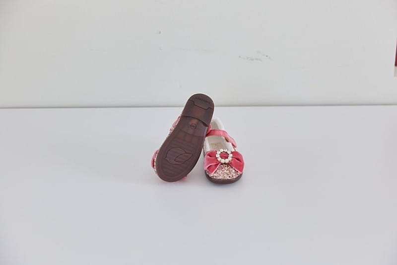 Babyzzam - Korean Children Fashion - #designkidswear - Y897 Cling Bijou Flats - 6