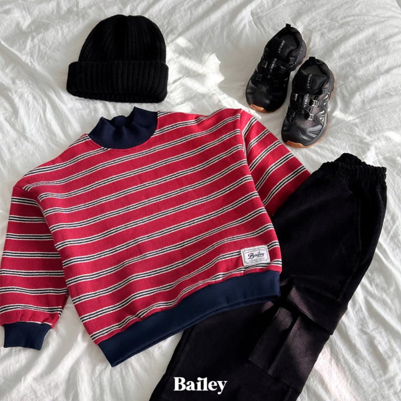 Bailey - Korean Children Fashion - #fashionkids - St High Neck Sweatshirt