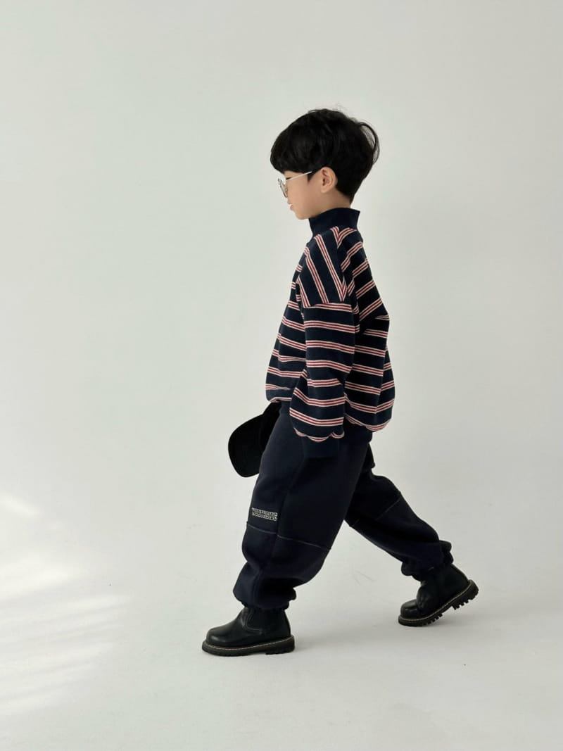 Bailey - Korean Children Fashion - #stylishchildhood - St High Neck Sweatshirt - 12