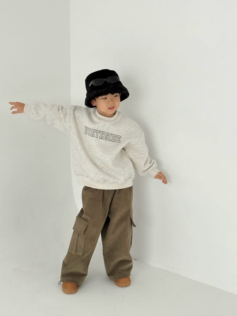 Bailey - Korean Children Fashion - #stylishchildhood - Stitch Fleece Sweatshirt - 10