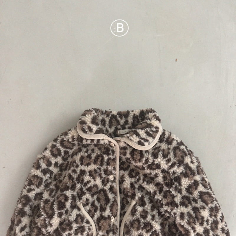 Bella Bambina - Korean Children Fashion - #stylishchildhood - Popo Reversivle Jacket Leopard - 4