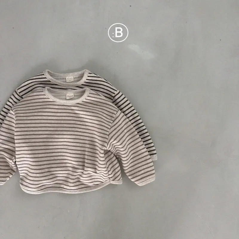 Bella Bambina - Korean Children Fashion - #childrensboutique - W Banban Stripes  Tee - 2