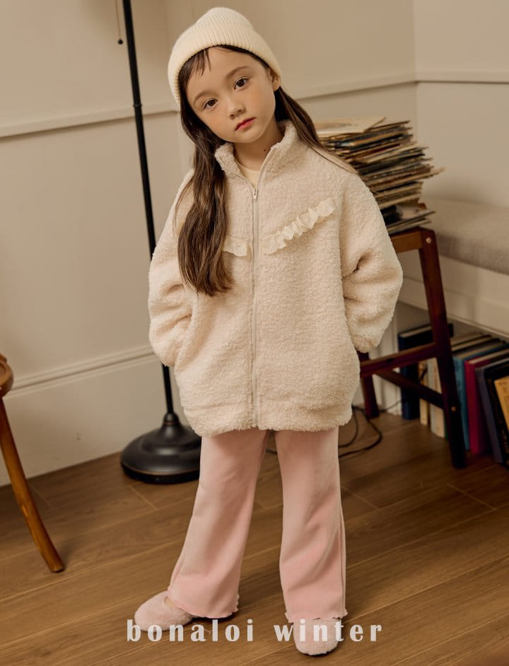 Bonaloi - Korean Children Fashion - #Kfashion4kids - Bobo Rib Pants - 6