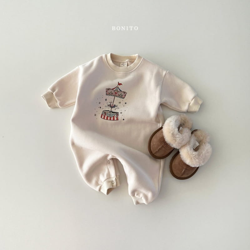 Bonito - Korean Baby Fashion - #smilingbaby - Rotation Rabbit Bodysuit - 4