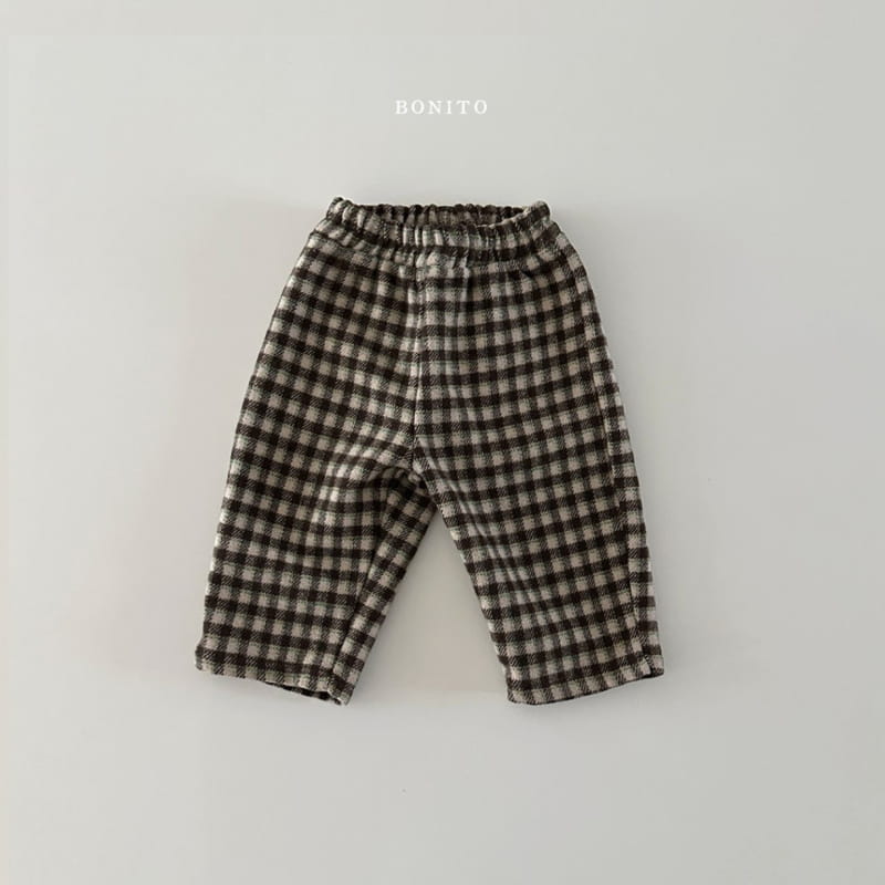 Bonito - Korean Baby Fashion - #babyboutique - Check Pants - 6