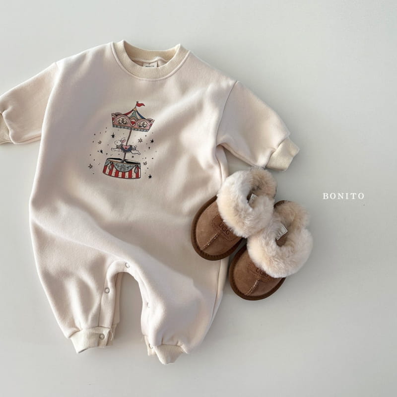 Bonito - Korean Baby Fashion - #babyboutiqueclothing - Rotation Rabbit Bodysuit - 5