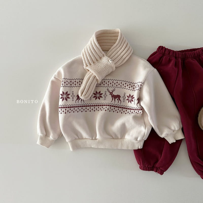 Bonito - Korean Baby Fashion - #babyboutiqueclothing - Deer Sweatshirt - 10