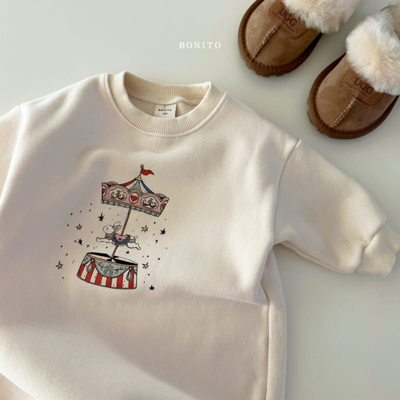 Bonito - Korean Baby Fashion - #babyclothing - Rotation Rabbit Bodysuit - 6