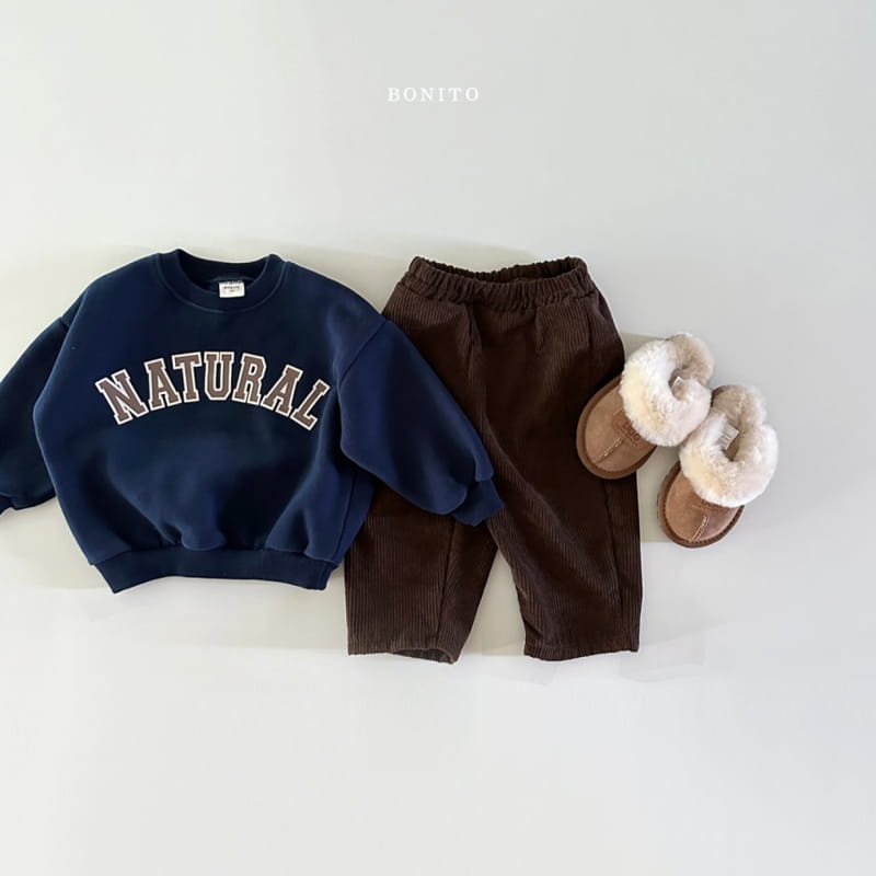 Bonito - Korean Baby Fashion - #babyclothing - Natural Sweatshirt - 6