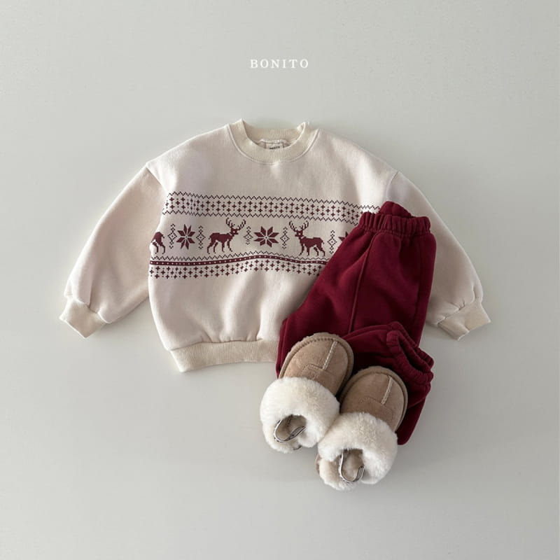 Bonito - Korean Baby Fashion - #babyclothing - Deer Sweatshirt - 11