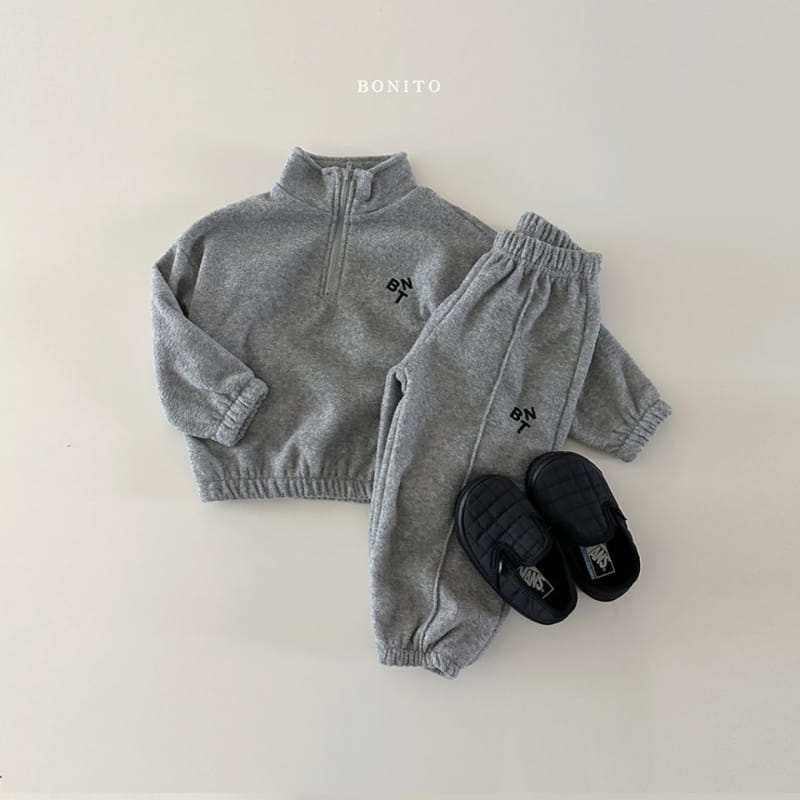 Bonito - Korean Baby Fashion - #babyfashion - BNT Terry Fleece Set - 5