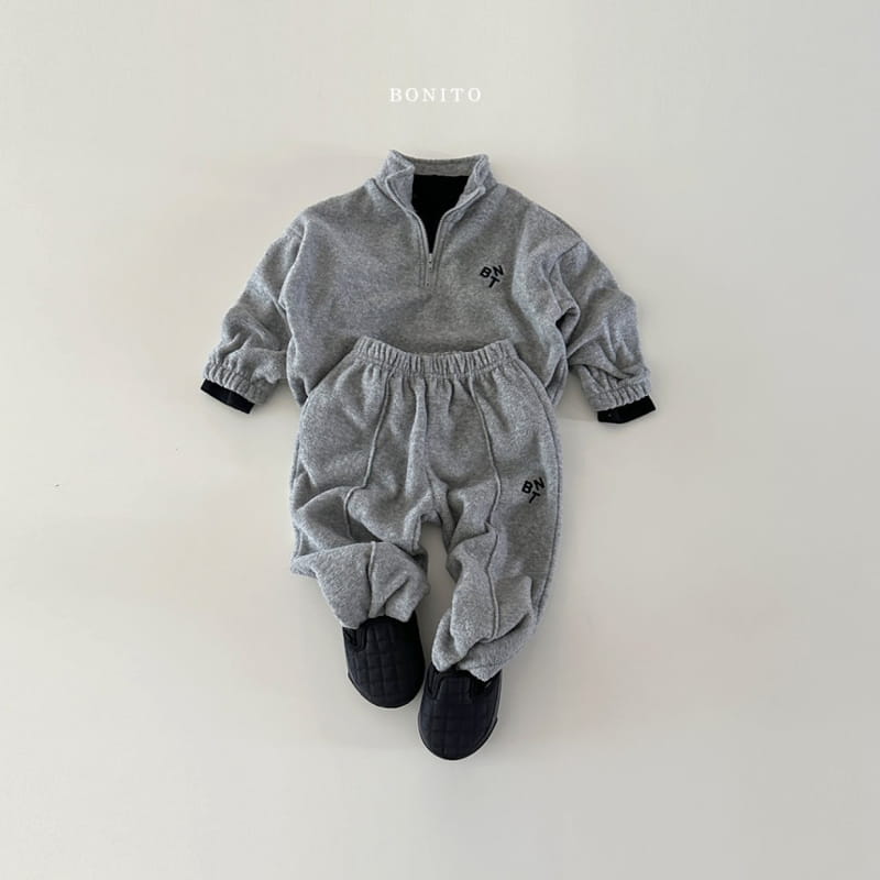 Bonito - Korean Baby Fashion - #babyoninstagram - BNT Terry Fleece Set - 9