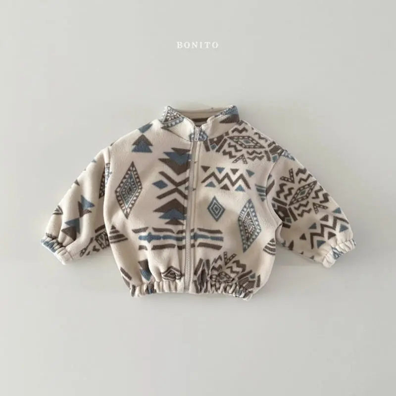 Bonito - Korean Baby Fashion - #babyoninstagram - Inka Zip-up - 2