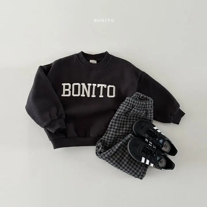 Bonito - Korean Baby Fashion - #babyoninstagram - Rib Check Pants - 10