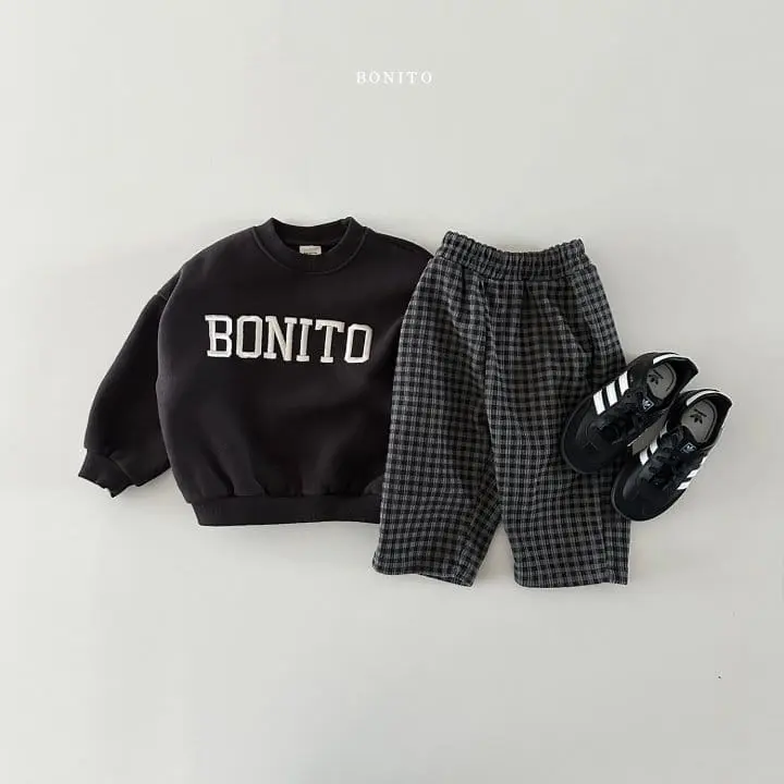 Bonito - Korean Baby Fashion - #babyootd - Rib Check Pants - 11