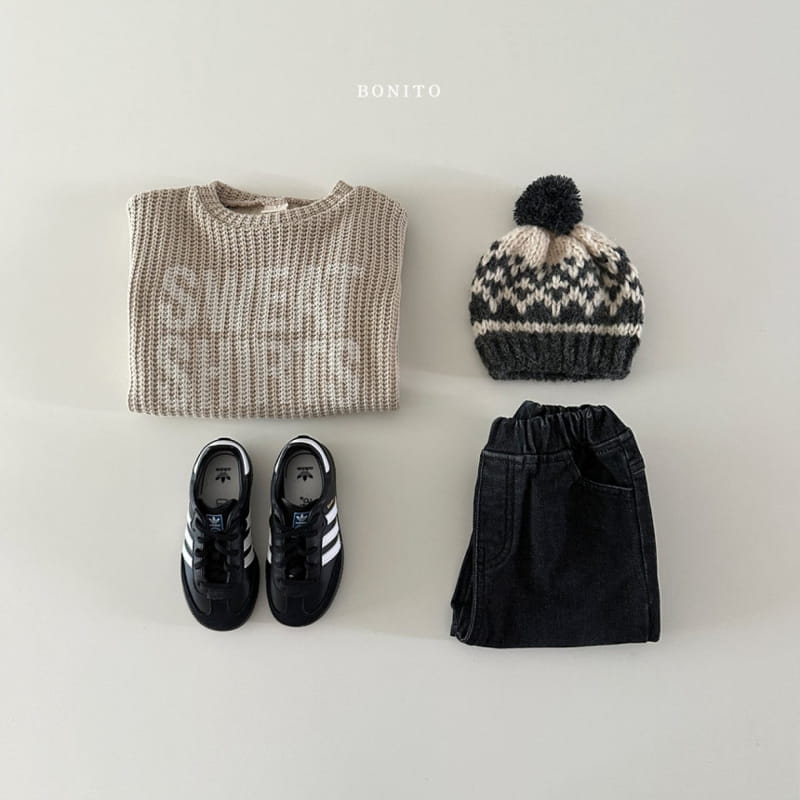 Bonito - Korean Baby Fashion - #babyoutfit - Sweats Knit Sweatshirt - 8