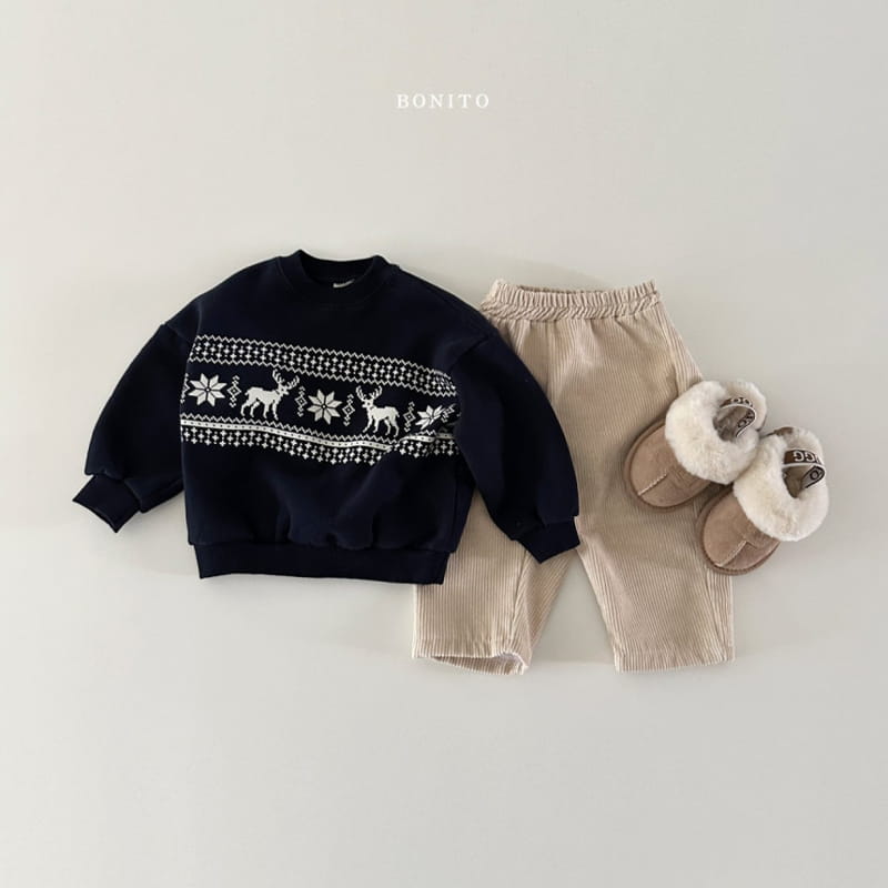 Bonito - Korean Baby Fashion - #babyoutfit - Rib Pants - 4