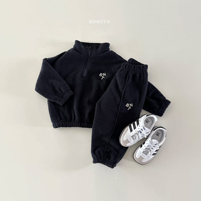 Bonito - Korean Baby Fashion - #babyoutfit - BNT Terry Fleece Set - 11