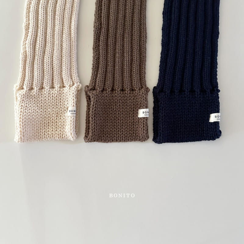 Bonito - Korean Baby Fashion - #babyoutfit - Knit Muffler - 5