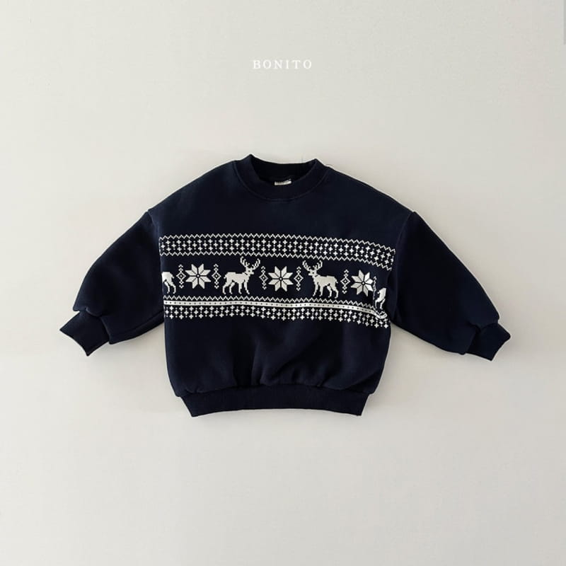 Bonito - Korean Baby Fashion - #babyoutfit - Deer Sweatshirt - 4