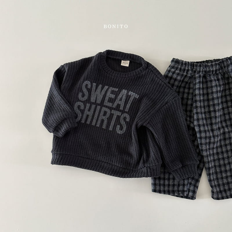 Bonito - Korean Baby Fashion - #babywear - Sweats Knit Sweatshirt - 9