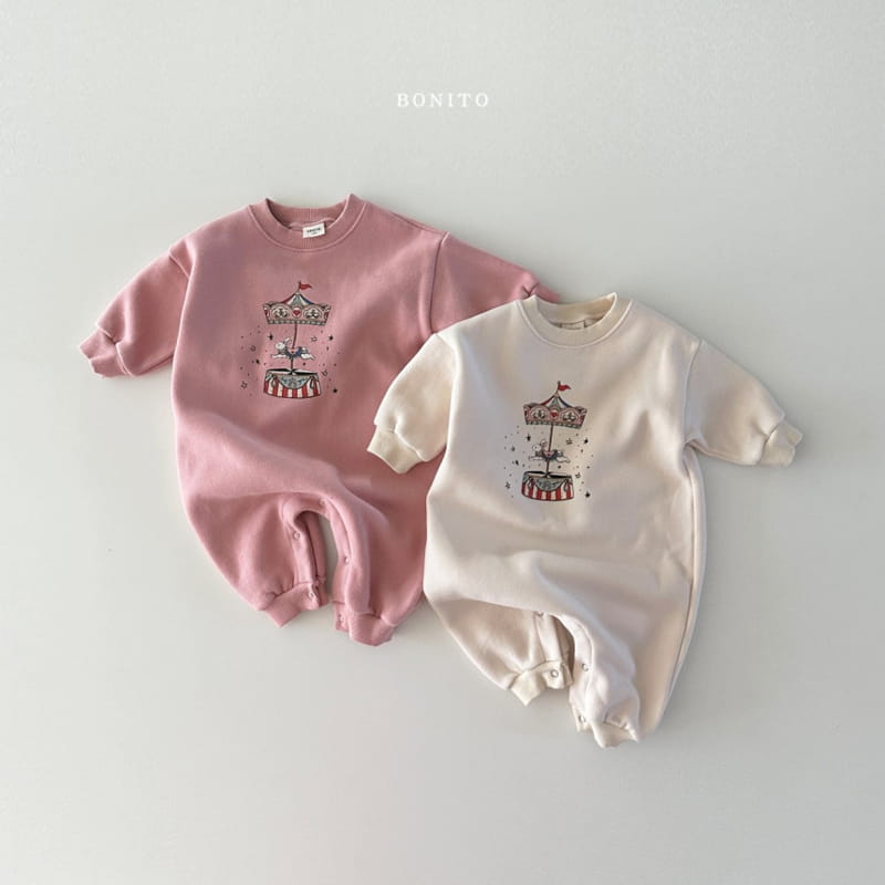 Bonito - Korean Baby Fashion - #onlinebabyshop - Rotation Rabbit Bodysuit - 2