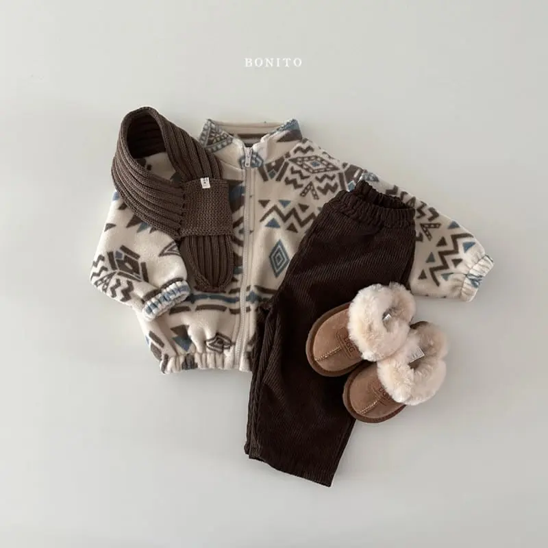 Bonito - Korean Baby Fashion - #onlinebabyshop - Inka Zip-up - 8