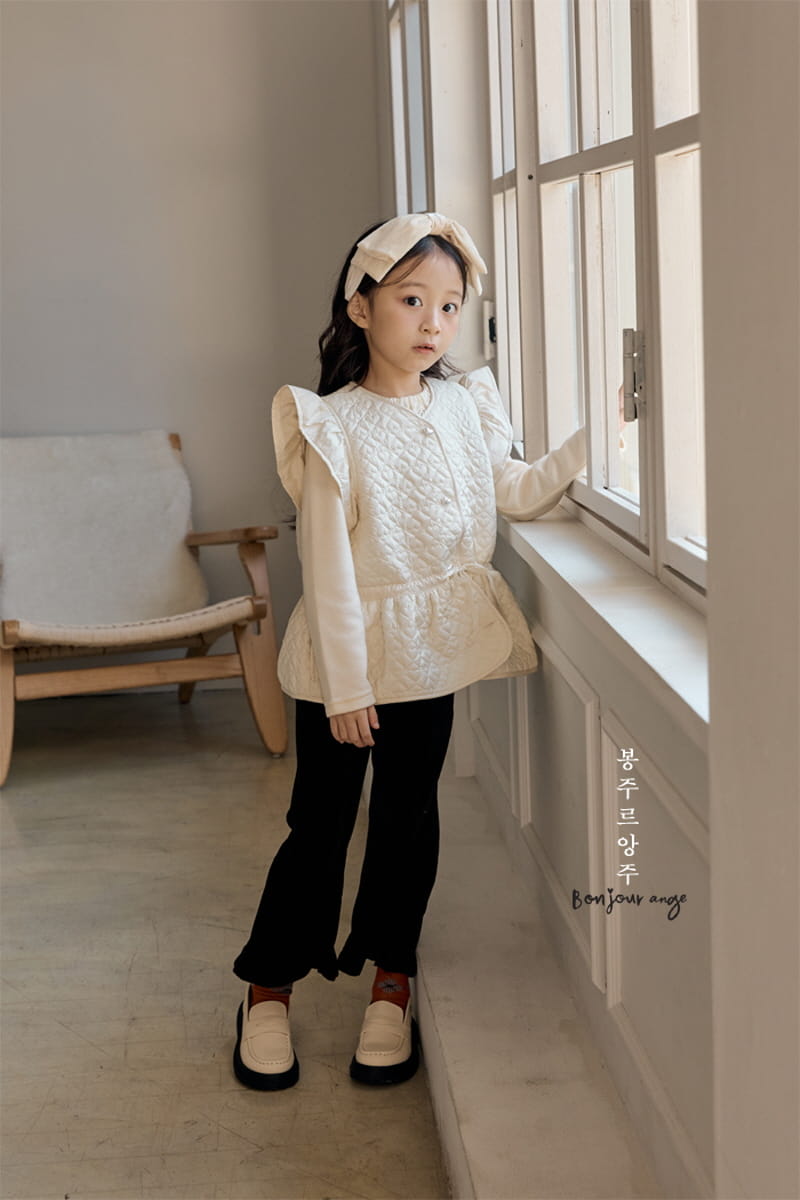 Bonjour Ange - Korean Children Fashion - #minifashionista - Veloure Pants - 10