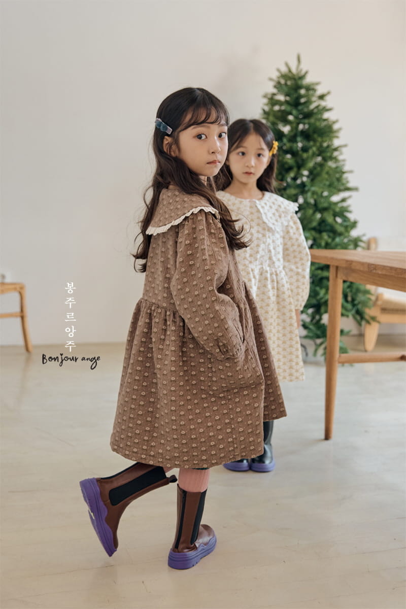 Bonjour Ange - Korean Children Fashion - #stylishchildhood - Stella One-piece - 7