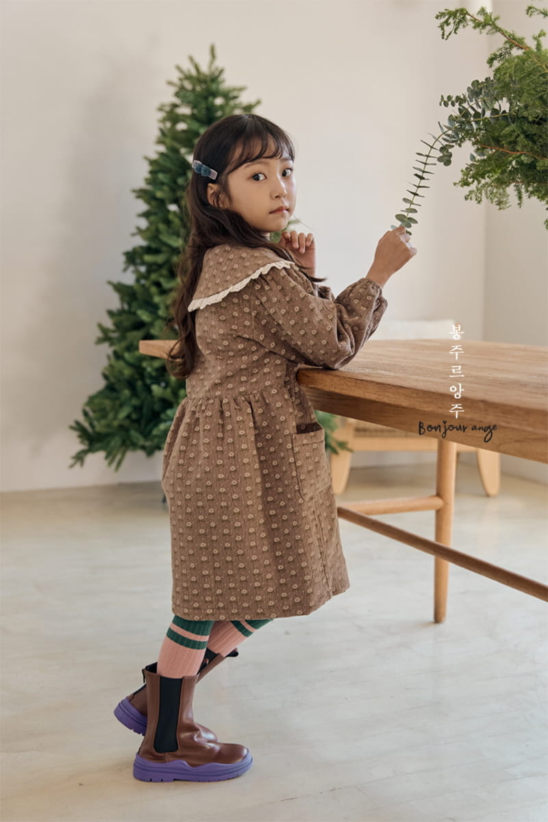 Bonjour Ange - Korean Children Fashion - #todddlerfashion - Stella One-piece - 5