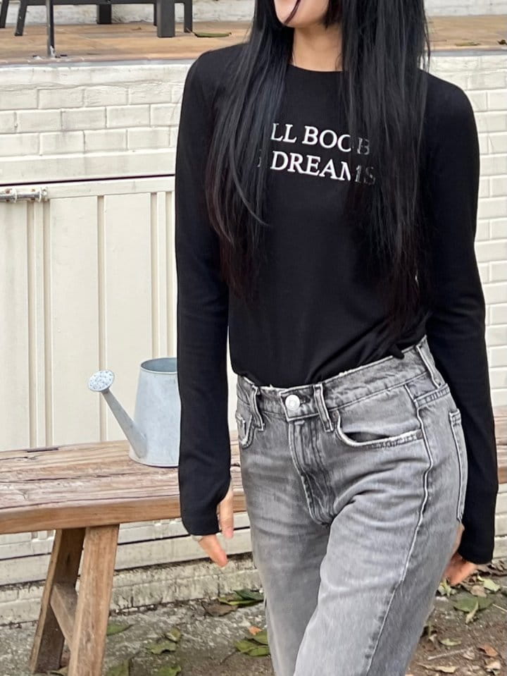 Bricklane - Korean Women Fashion - #vintagekidsstyle - Small Warmer Tee - 2