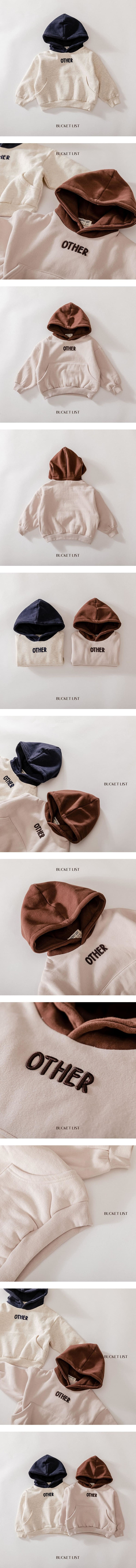 Bucket List - Korean Children Fashion - #discoveringself - Adder Color Hoody - 2