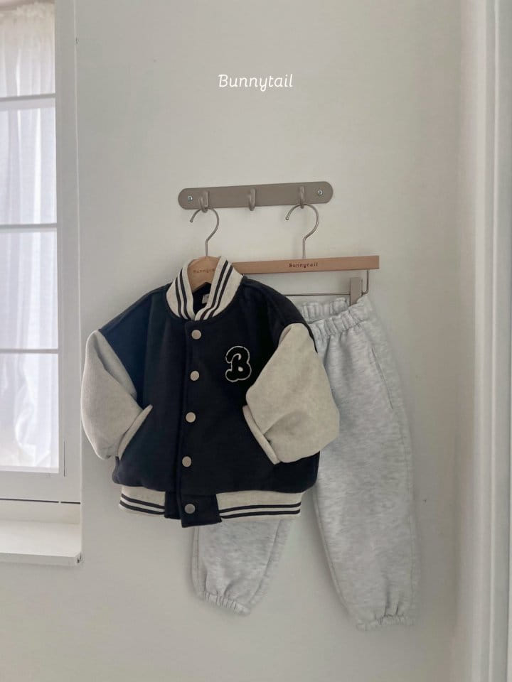 Bunnytail - Korean Children Fashion - #designkidswear - Bunny Varsity Jacket - 2